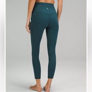 NWT Lululemon Align Pockets 25” Green Jasper. Size 4.